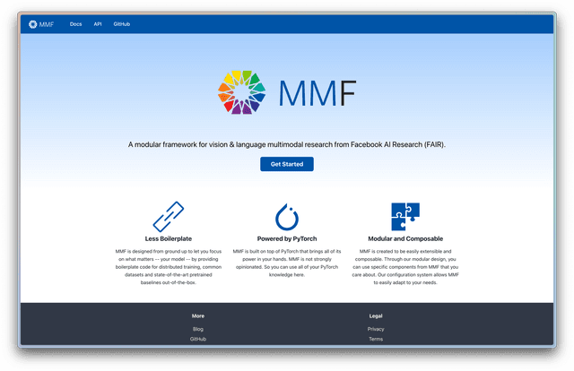 Meta FAIR screenshot